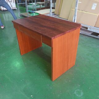 木製テーブル(天板リメイクシート貼り)