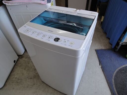 洗濯機 4.5kg 2018年製 ハイアール JW-C45A ブルー系 Haier 札幌市 中央区 南12条