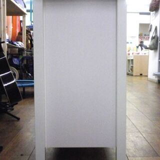 ニトリ 3段チェスト 幅120×奥45×高85.5cm ローチェスト カーシー 衣類収納 家具 ホワイト 白 札幌 厚別店