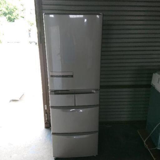 m0623-5 冷蔵庫 HITACHI R-K42E 2015年製 415L 5ドア