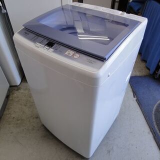 洗濯機 7.0kg 2017年製 アクア AQW-KSG7E グ...