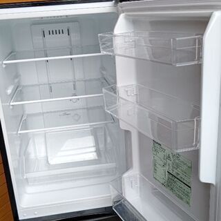 2ドア冷蔵庫 153L 東芝 GR-M15BS(K) 2018年製