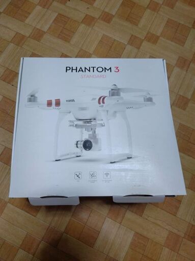 DJI PHANTOM3 standardセット　入門に！高性能ドローン