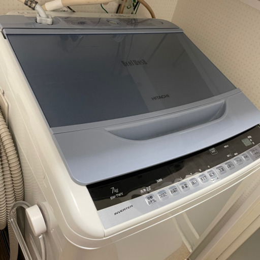 【取引中】日立 HITACHI 全自動洗濯機（BW-7WV）