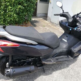 キムコダウンタウン125i　綺麗な車体で乗りやすい。