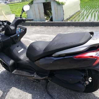 キムコダウンタウン125i　綺麗な車体で乗りやすい。