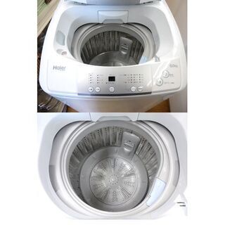 洗濯機 6.0kg 2017年製 ハイアール JW-K60M ホワイト/白色 Haier 全 