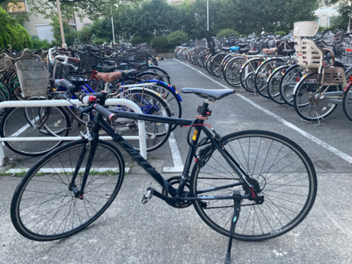 自転車 CALLE ロードバイク 黒