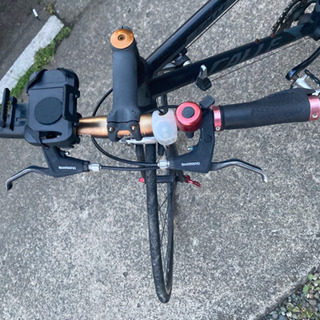 自転車 CALLE ロードバイク 黒