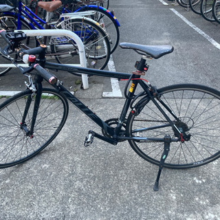 自転車 CALLE ロードバイク 黒