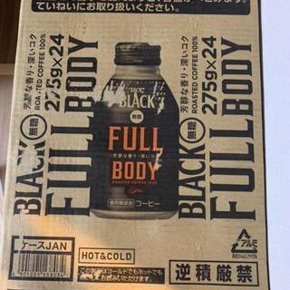 UCC ブラック無糖 フルボディ 缶コーヒー(275g×24本入)