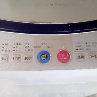 シャープ洗濯機7 kg 2009年生別館倉庫浦添市安波茶2-8-6において