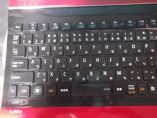 赤ノート バッテリー残が6時間以上表示 新品SSD120GB搭載