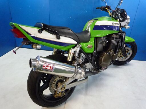 KAWASAKI ZRX1200R 緑 車検残R4/7月 名変で乗れます 格安配送