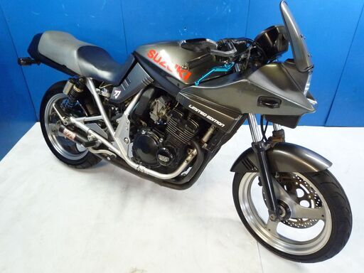 SUZUKI GSX250Sカタナ グレー 配送キャンペーン 期間限定 諸経費０円 始動確認済み 自賠加入で乗れます 即納車有り 激安 横浜 都筑 P-Yard