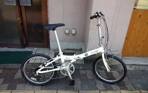 DAHON metoro[ダホン メトロ]20吋 折り畳み自転車 アルミ/外装6段/ホワイト