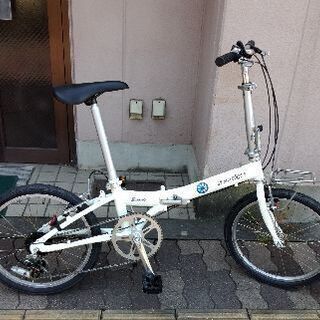 DAHON metoro[ダホン メトロ]20吋 折り畳み自転車 アルミ/外装6段/ホワイト
