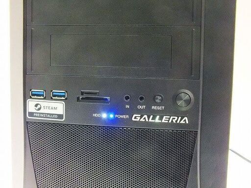GALLERIA XT  ゲーミングPC i7-9700 GTX1660ti