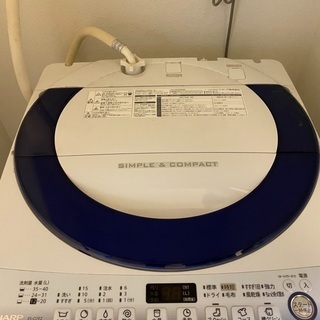 【ネット決済】【美品】洗濯機　室内用　2015年式