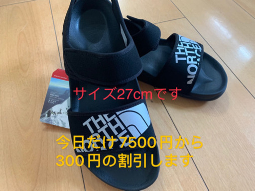 THE NORTH FACE　ザ・ノース・フェイス ノースフェイス　新品　サンダル 夏　ビーチ　スポーツサンダル　ブラック　おしゃれ 海外限定　ホワイトレーベル