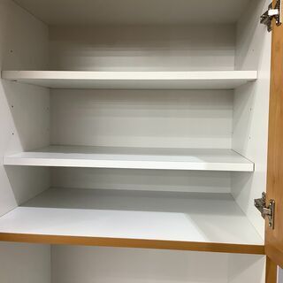 トレファク花小金井店】松尾木工/レンジボード/2枚扉レンジボード 