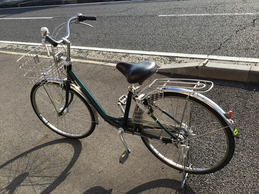 BSカルーサ26インチタイヤ前後新品整備済中古自転車
