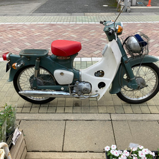 おっぱいカブc50 ステイーブマックイーン愛用1966年 新品タイヤ 