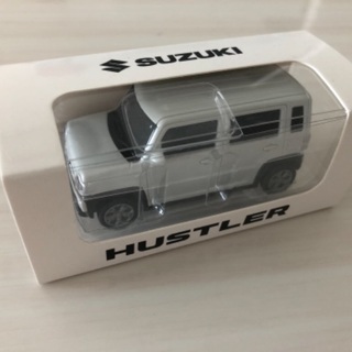 【ネット決済】ハスラー　シルバー　ミニカー　プルバックカー　非売品