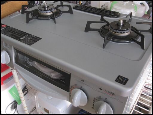 新生活！7700円 リンナイ ガスコンロ  都市ガス 片面焼き 2011年製 ホース付き