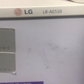 LG小型冷蔵庫（冷凍室ちょっと付き）