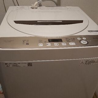 【ネット決済】最終値下げ　シャープ洗濯機　6キロ　2019年式