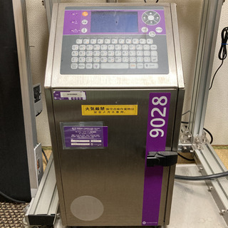 コンベア式インクジェットプリンター新品　破格のお値段です。