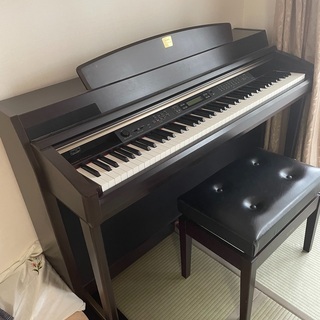 YAMAHA 電子ピアノ CLP-280 ブラック　ニューダーク...
