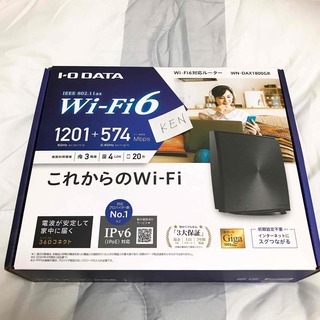 【中古 ほぼ新品】IODATA WN-DAX1800GR Wi-...