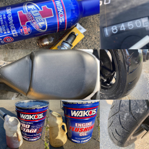 ☆フォーサイト250.ビッグスクーター☆シート・プラグなど新品交換で