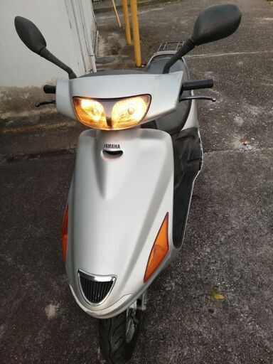 シグナス125Si　丁度良い大きさの扱いやすい車体です。