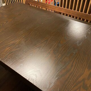 IKEA ダイニングテーブル（LANEBERG レインベリ 伸長式テーブル