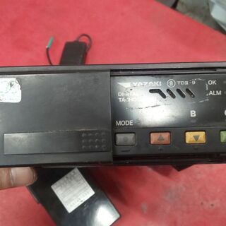 〓YAZAKI〓★デジタコ★運行記録計★TDG4/SWU2/パルス整合器★軽・冷蔵冷車 使用品★ヤザキ【横浜市】