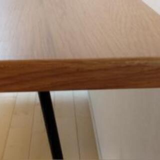 無印良品 折りたたみテーブル 幅160cm オーク材 ダイニング 手渡し可能