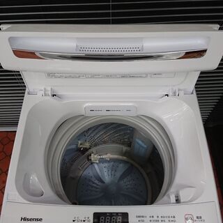 ID  969877 ハイセンス　7.5Kg　２０１９年製　HW-G75A