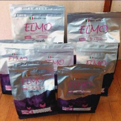 .*･ﾟお取引完了.ﾟ･*.  ELMO  ドッグフード　パピー用〔総重量10kg〕