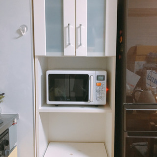 【お譲り先決まりました】食器棚　レンジ棚　キッチン収納