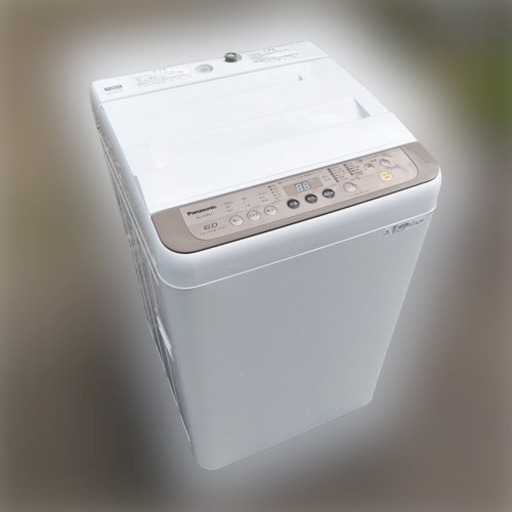 6キロ洗濯機　Panasonic　2017年　保証付き　配送室内設置可能‼︎　R06049