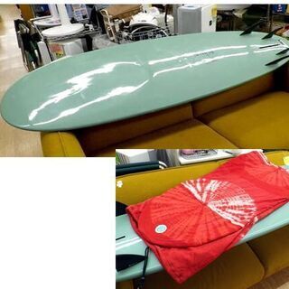 札幌市内近郊限定！ Three Weather スリーウェザー  サーフボード ロングボード 6\'6\