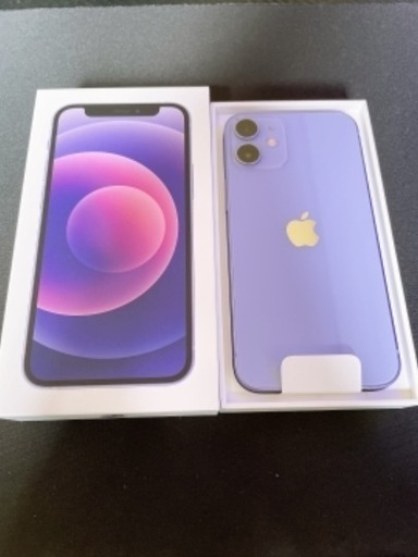 【新品未使用】SIMフリー Apple版 iPhone12mini 64GB パープル