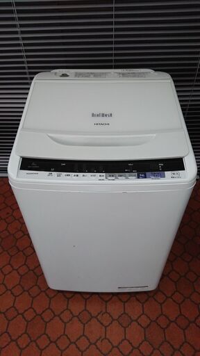 アクア2018年式 8kg HITACHI洗濯機 BW-V80BE5