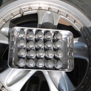 16インチ 5穴 ENKEI(エンケイ)２ピースアルミホイールとタイヤ　４本セットで