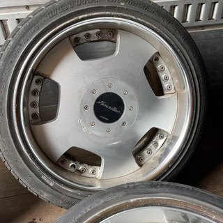 ④work ユーロライン　17インチ　4穴5穴マルチ workワーク ユーロライン17インチ、4、5穴マルチ4本セット work ユーロ