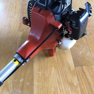 値下げ　実動品！　エンジン式　タナカ肩掛け式草刈機　中古品