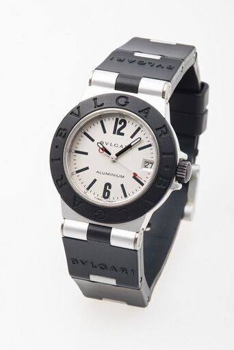 競売 ALUMINIUM アルミニューム 【BVLGARI】ブルガリ 腕時計 品番b20